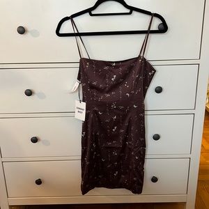 Aritzia/Sunday Best Satin Dress [new with tags]